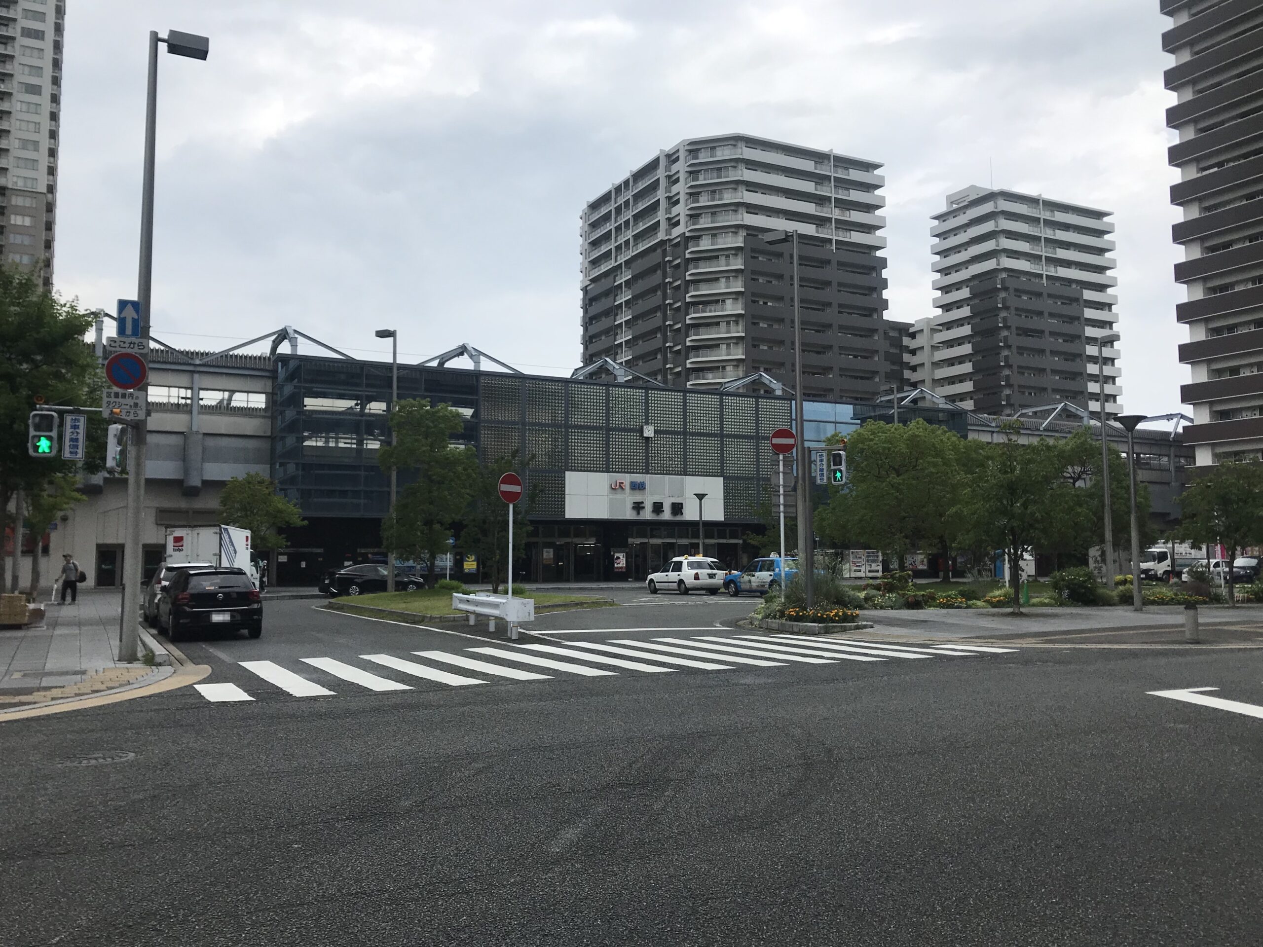 JR千早駅の東口