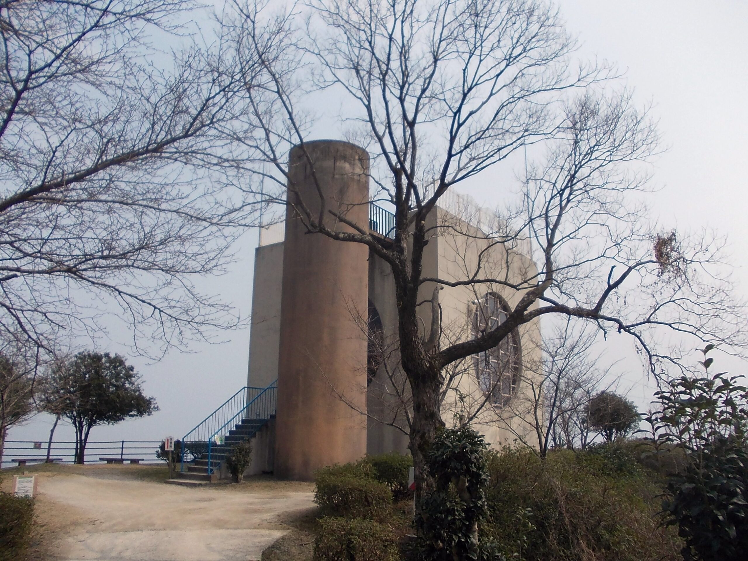 油山の中腹にある片江展望台からの眺め