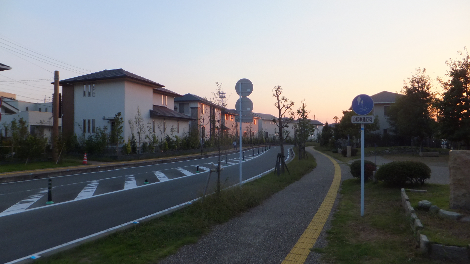 新宮町杜ノ宮の街並み